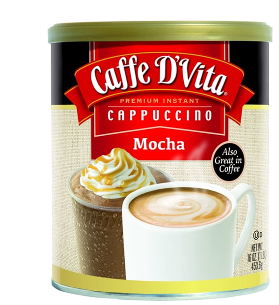 Cappuccino Mocha Powder Instant 16oz